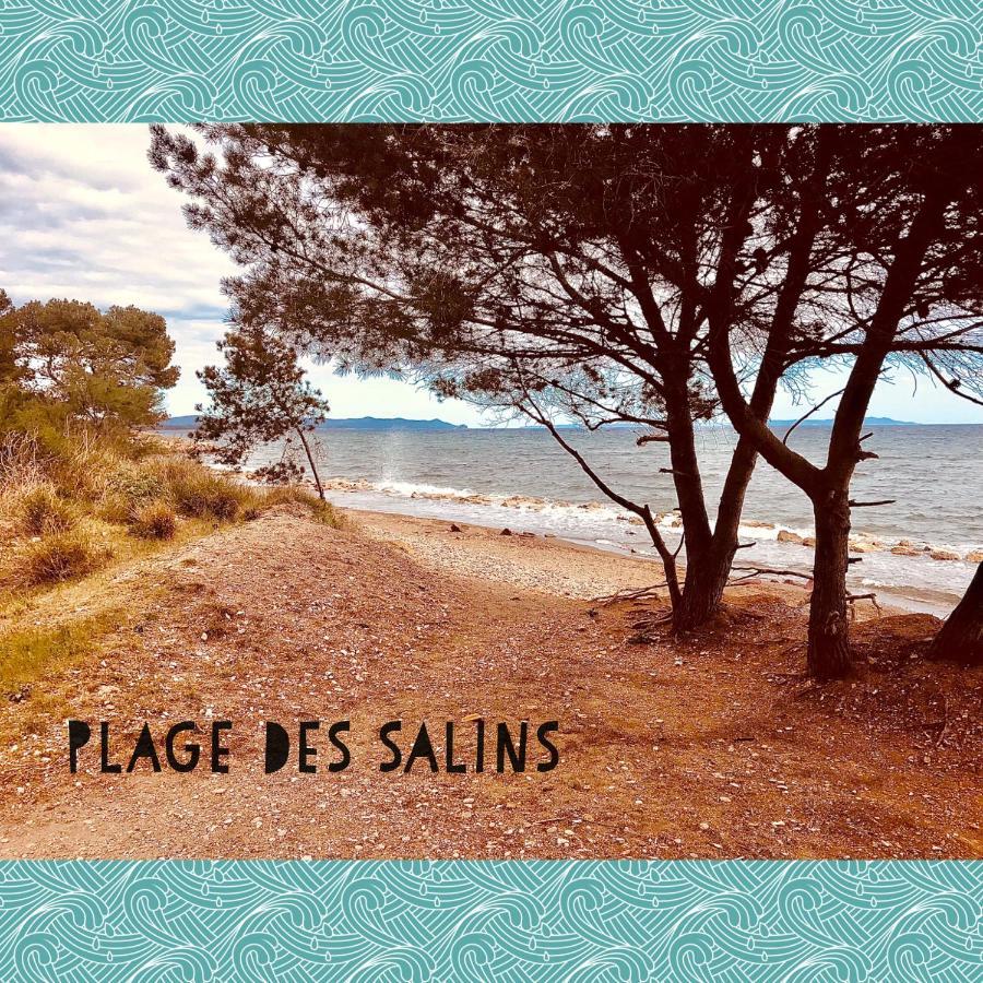 Studio Port D'Hyeres Vue Mer Et Iles De Porquerolles Et Port-Cros Zewnętrze zdjęcie
