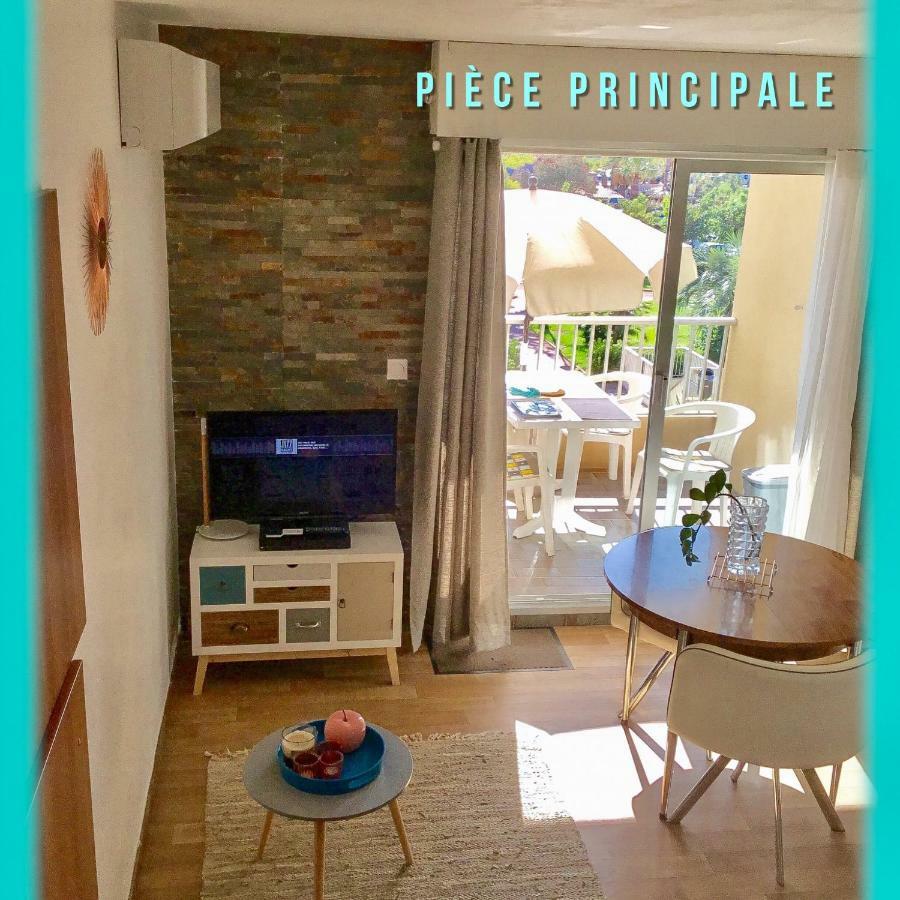 Studio Port D'Hyeres Vue Mer Et Iles De Porquerolles Et Port-Cros Zewnętrze zdjęcie